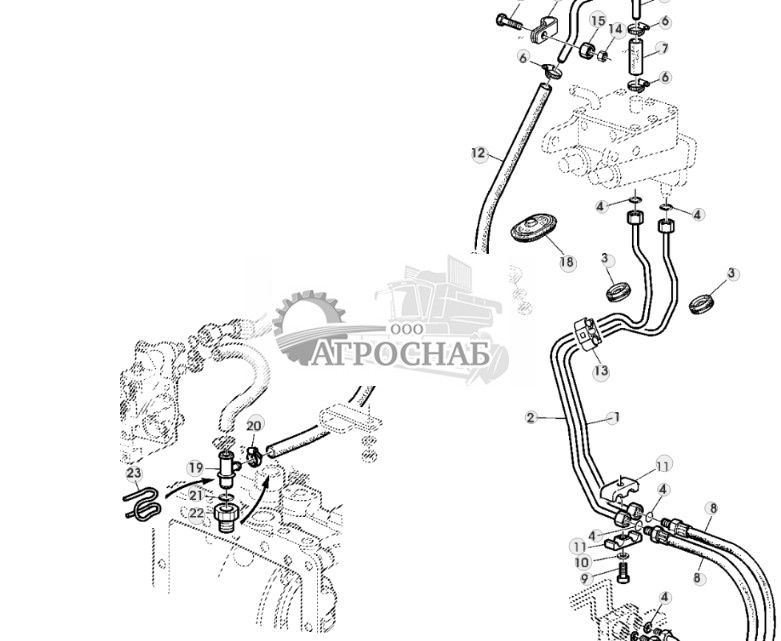 ТОРМОЗНЫЕ МАСЛОПРОВОДЫ, ВОЗВРАТНАЯ ЛИНИЯ - ST209095 119.jpg